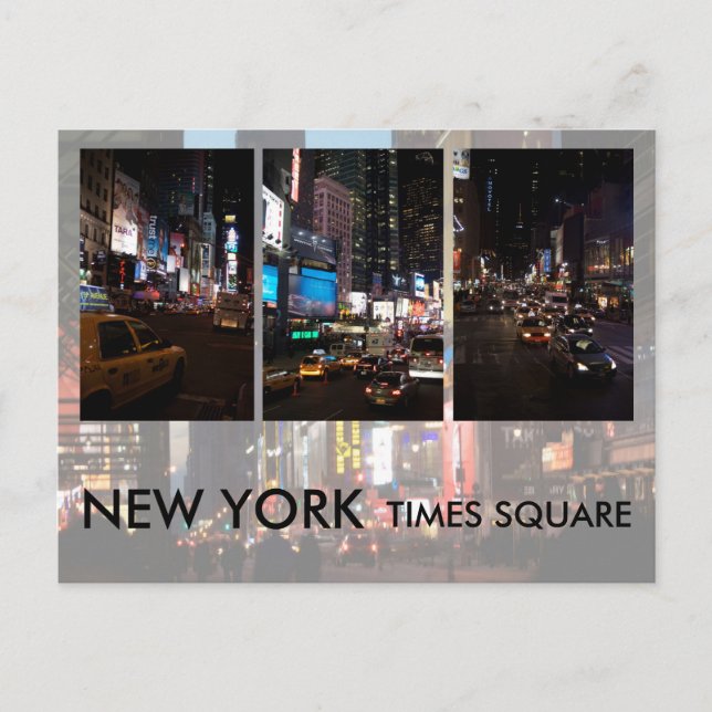 Times square postcard (Front)