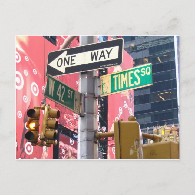 Times Square Postcard (Front)