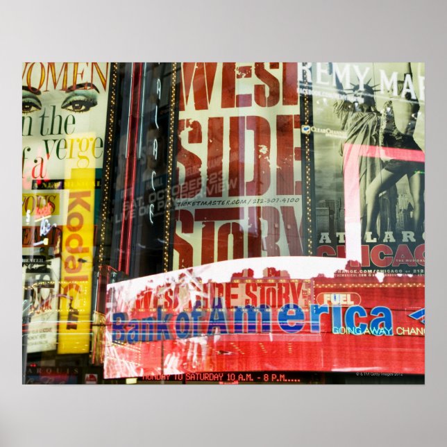 Times Square Poster (Front)