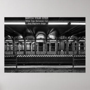 Times Square Subway Station New York City  Poster