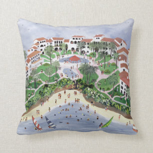 Timeshare Temptation 1990 Cushion