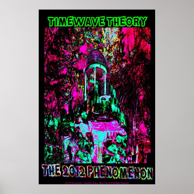 TIMEWAVE THEORY "THE 2012 PHENOMENON" POSTER 24/36 (Front)