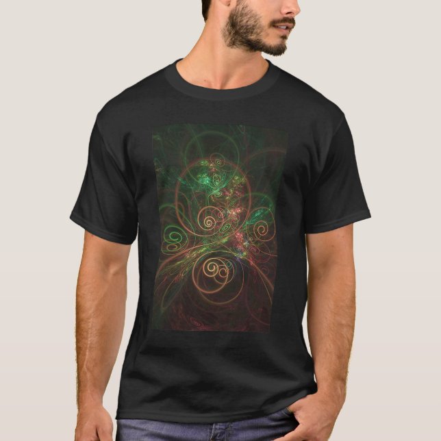 Timey Wimey  Fractal Mathematical T-Shirt (Front)
