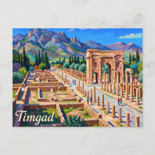 Timgad Algeria Postcard