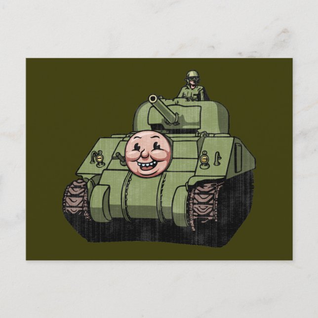 Timmy the Tank Postcard (Front)