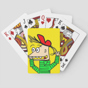 Timmy Trembled Playing Cards