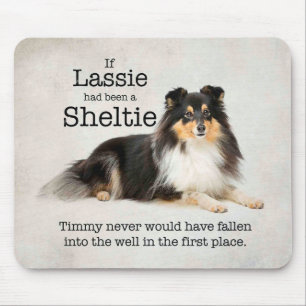 Timmy's Tri-Colour Sheltie Mousepad