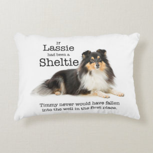 Timmy's Tri-Colour Sheltie Pillow