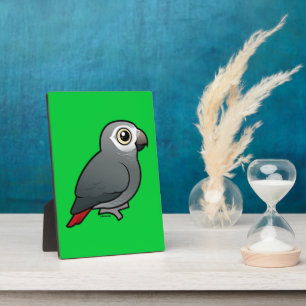 Timneh African Grey Parrot Plaque