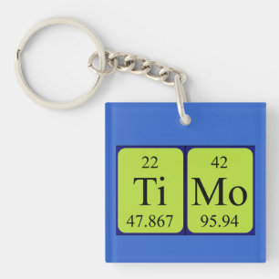 Timo periodic table name keyring