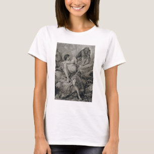 Timon and Apemantus, from Timon of Athens by Willi T-Shirt