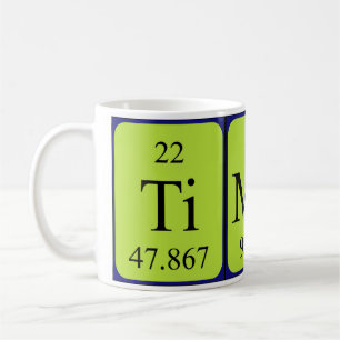 Timote periodic table name mug