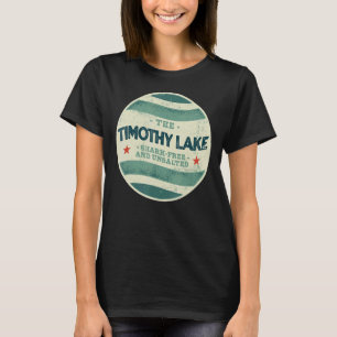 Timothy Lake Shark Free and Unsalted Camping Orego T-Shirt