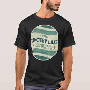 Timothy Lake Shark Free and Unsalted Camping Orego T-Shirt