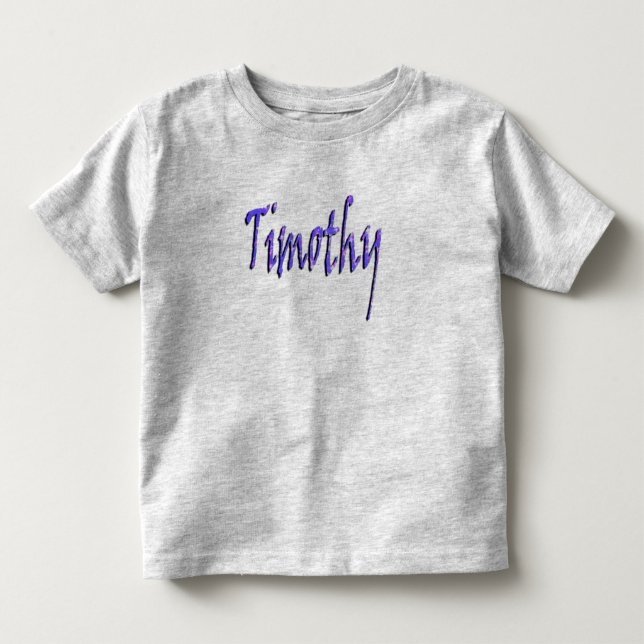 Timothy, Name, logo, Toddler T-Shirt (Front)