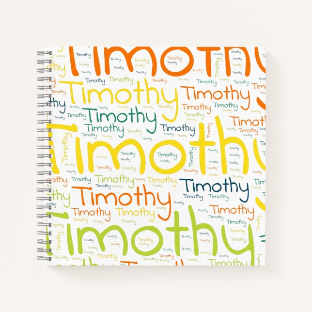 Timothy Notebook (Front)