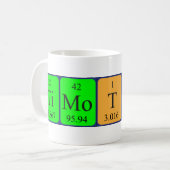 Timothy periodic table name mug (Front Left)