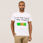 Timothy periodic table name shirt (Front Full)