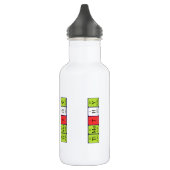Timothy periodic table name water bottle (Left)