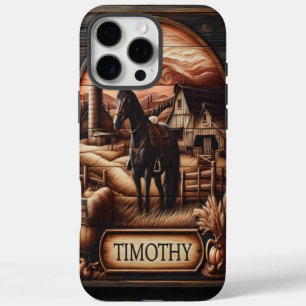 Timothy's Farm Horse iPhone 16 Pro Max Case