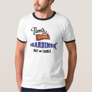 Tim's and Son's Sardine, Bait and Tackle Shop T-Shirt