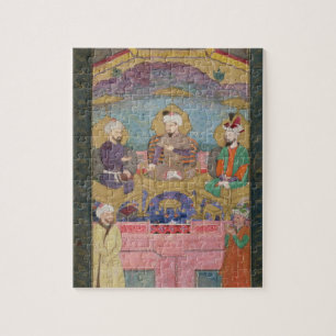 Timur (1336-1405), Babur (1483-1530, r.1526-30) an Jigsaw Puzzle
