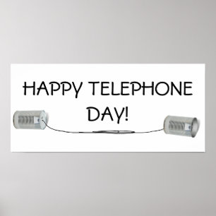 Tin Can Phone (Can you hear me NOW?) Poster