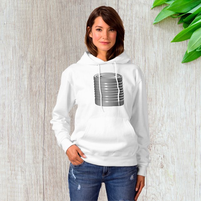 Tin Can Womens Hoodie (Creator Uploaded)