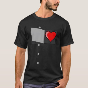Tin Man Heart Halloween Wizard Of Oz Tin Man Costu T-Shirt