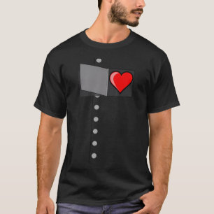Tin Man Heart 	-Oz Tinman Halloween Costume T-Shirt