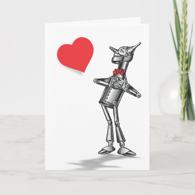 Tin Man in Love Card (Front)