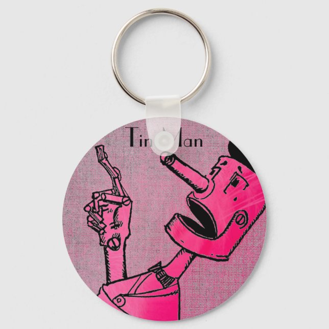 Tin Man Keychain (Front)