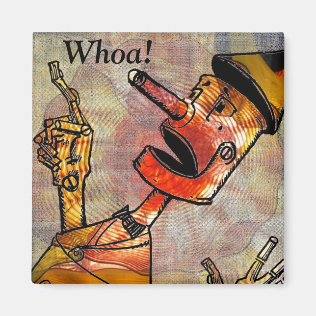 Tin Man Magnet (Front)