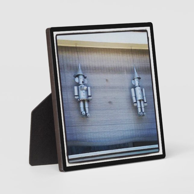 Tin Man & Tin Woman Plaque (Front)