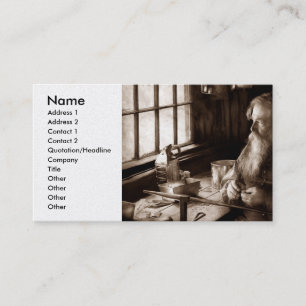 Tin Smith - Making toys for Children Business Card