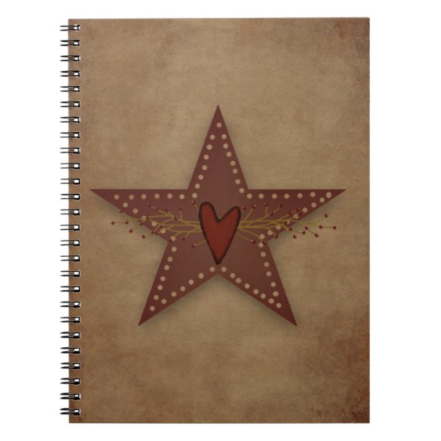 Tin Star Notebook (Front)