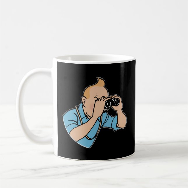 Tin-Tin Binoculars Coffee Mug (Left)