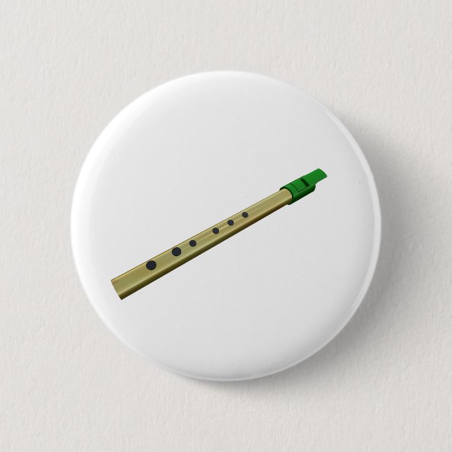 Tin Whistle Button Badge (Front)