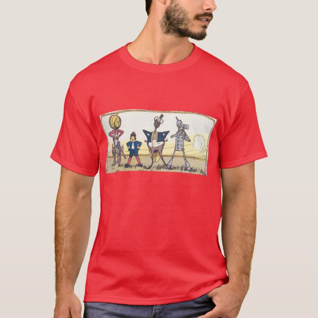 Tin Woodman, Jack Pumpkinhead and Others T-Shirt (Front)