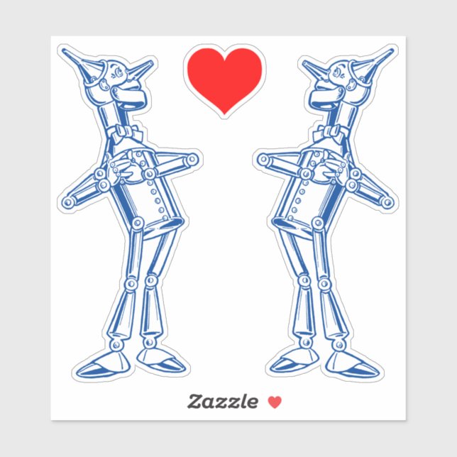 Tin Woodman standing Denslow Wonderful Wizard (Sheet)