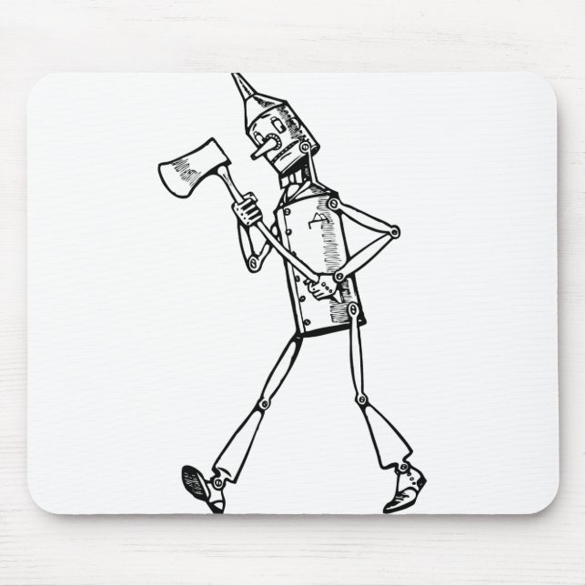 Tin Woodsman Mouse Mat (Front)