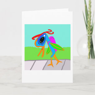 Tina Goes To School Card