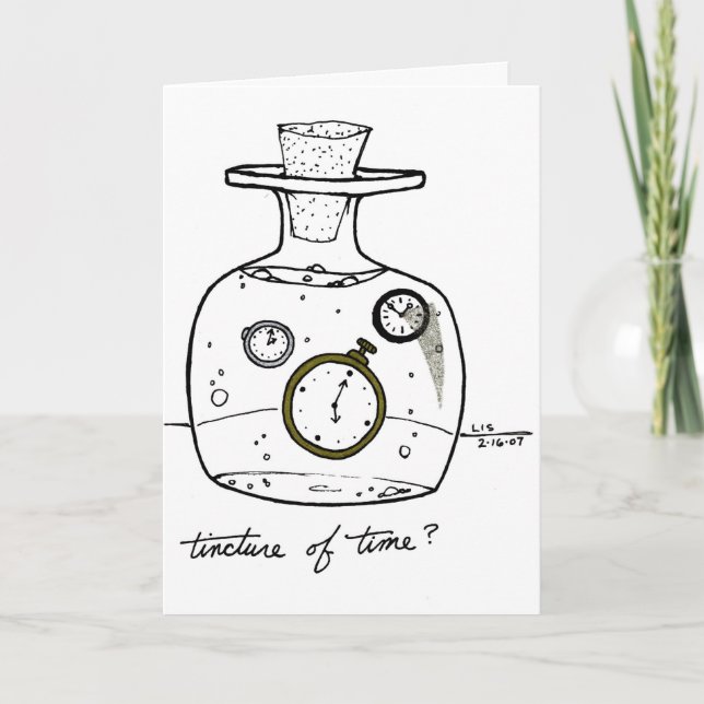 Tincture of Time Card (Front)