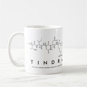 Tindra peptide name mug