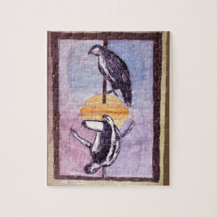 Tine Abstract Art Jigsaw Puzzle