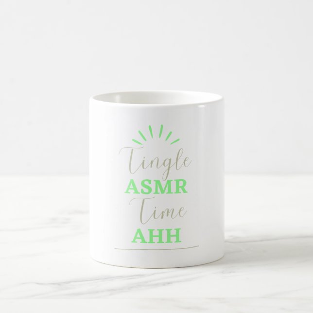 Tingle Time Treasures: ASMR Mugs for Relaxation  (Center)