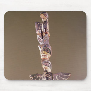 Tinglit Bird Clan totem pole Mouse Mat