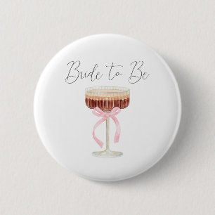 Tini Bit Closer Bridal Shower  6 Cm Round Badge