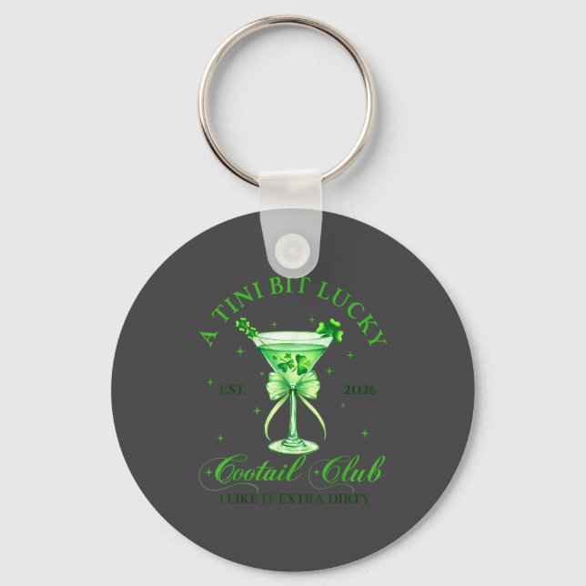 Tini Bit Lucky Club St Key Ring (Front)