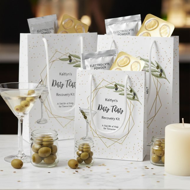 Tini Bit Of Fun Martini Soirée Recovery Kit Small Gift Bag (Creator Uploaded)